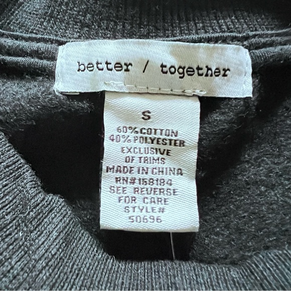 Better Together - Holiday Dancing Skeletons Black Sweatshirt - Picture 5 of 5